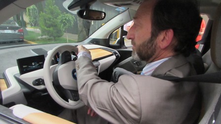 BMW i3 embajador al volante