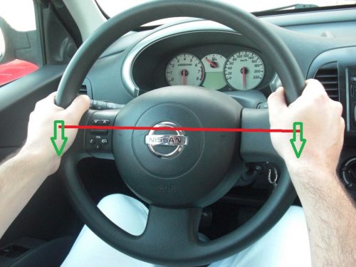 La mejor manera de agarrar el volante para conducir (Fotos cortesía).