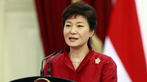 Corea del Sur presidenta Park Geun-hye