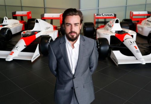F1 Alonso oficial en McLaren Honda