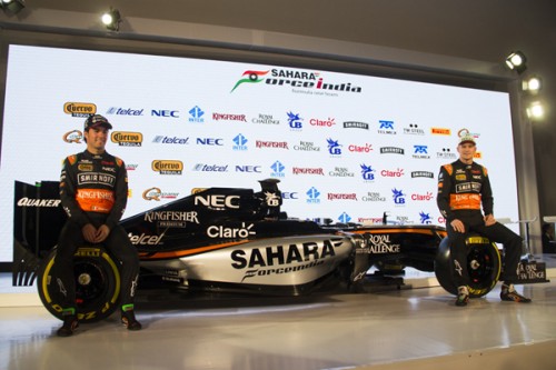 F1 Force India 2015 Checo y Nico