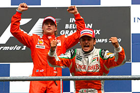 F1 GP Europa Raikkonen gana carrera