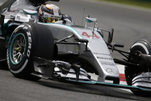 F1 GP Italia Hamilton en carrera