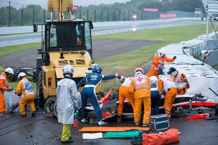 F1 GP Japón accidente Bianchi