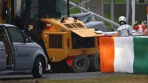 F1 GP Japón accidente de Bianchi 2