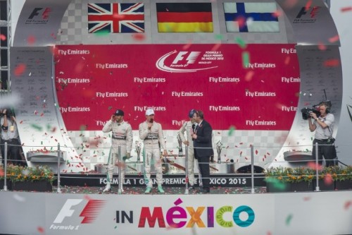 F1 GP Mex Nov 1 Rosberg gana podio