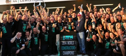 F1 GP Rusia Mercedes escuadra campeona