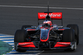 F1 Gary Paffett prueba en McLaren
