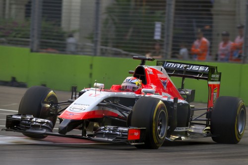 F1 Jules Bianchi Marussia antes del accidente
