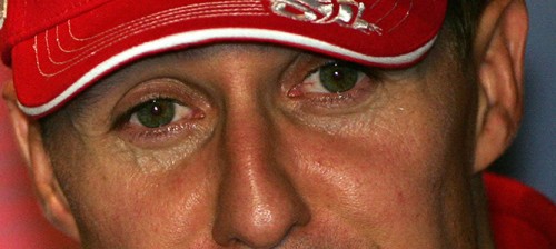 German Ferrari driver Michael Schumacher
