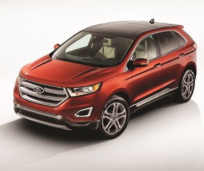 Ford Edge 2015 frente lateral