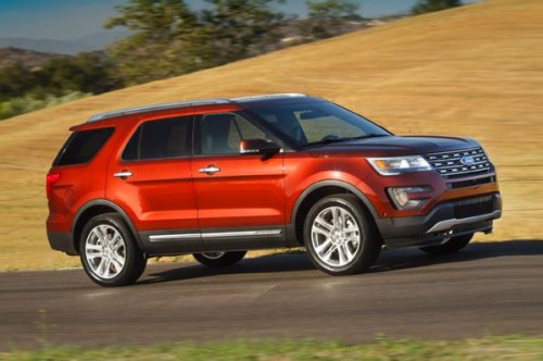 Ford Explorer 2016 frente lateral