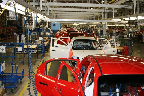 GM San Luis línea de producción