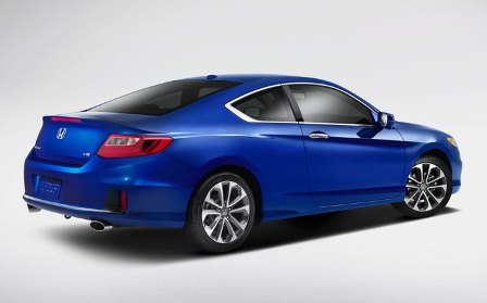 Honda Accord 2015 EXL V6 azul lateral