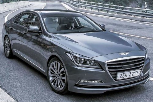 Hyundai Genesis 2015 frente lateral
