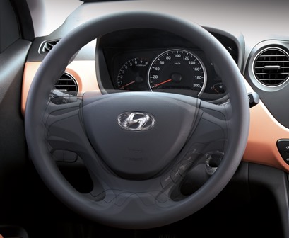 Hyundai Grand i10 volante logo