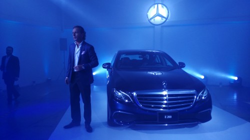 Radek Jelinek, presidente y director general de Mercedes-Benz México encabezó la presentación.