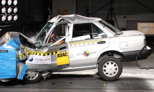 Latin NCAP Tsuru impacto cero