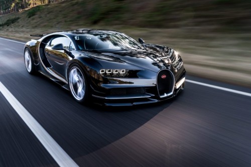 Le Mans Bugatti en acción