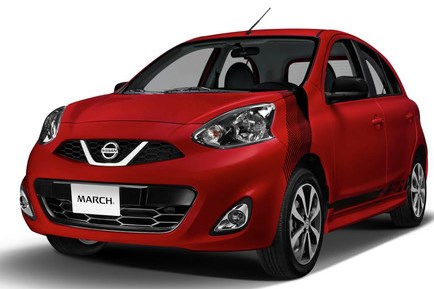 Nissan March SR 2014 frente lateral