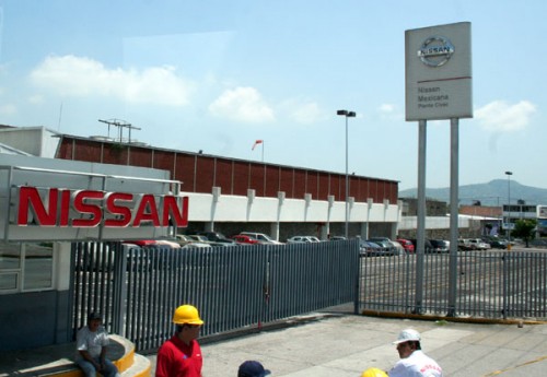 Nissan planta CIVAC entrada planta