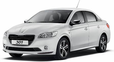 Peugeot 301 2015 frente lateral