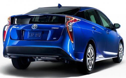Toyota Prius 2016 atrás lateral