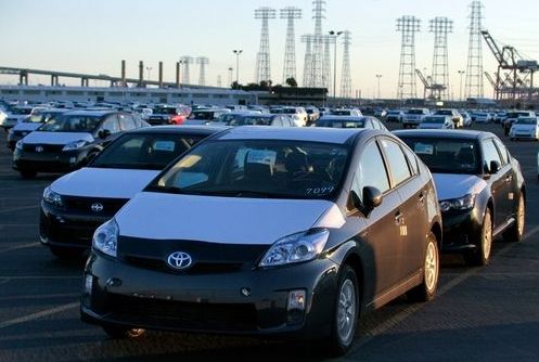 Toyota planta Japón salida autos