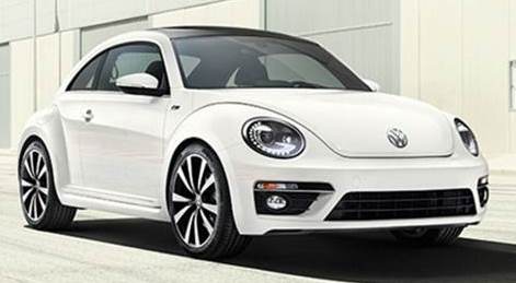 VW Beetle R Line frente lateral