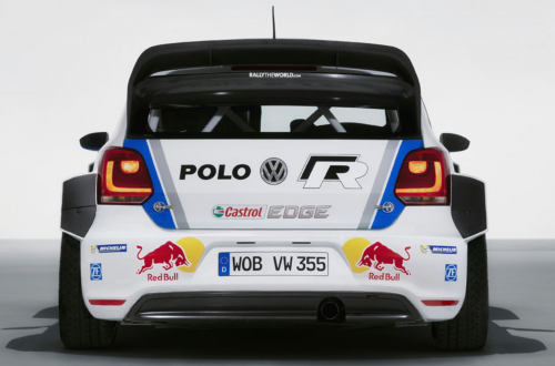 VW Polo R WRC atrás