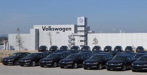 VW planta autos